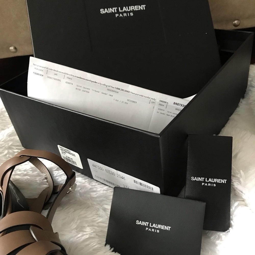 🎉HP🎉 [yves saint laurent] YSL tribute sandal - Picture 5 of 8